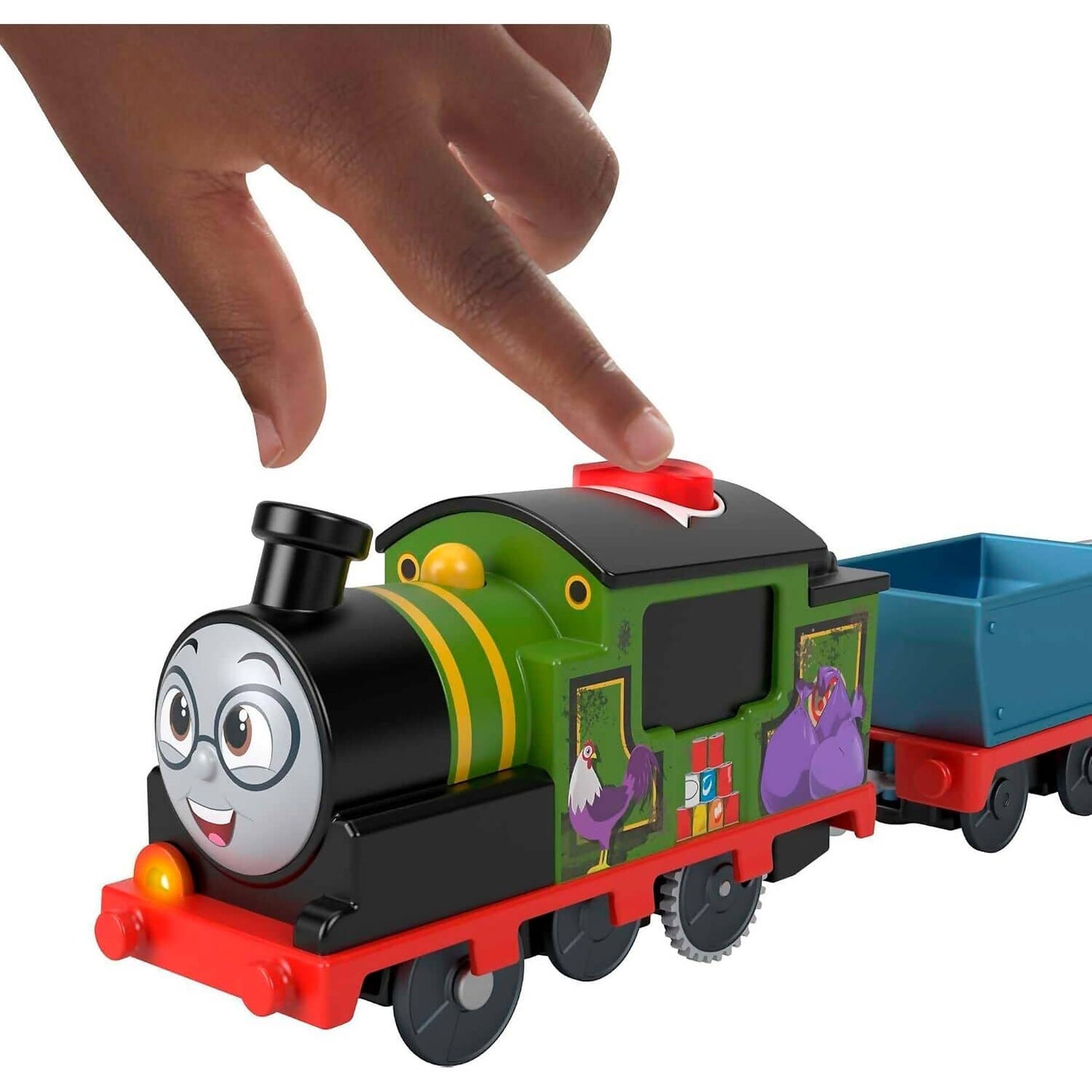 Fisher-Price - Thomas & Friends Talking Whiff Motorized Toy Train with Sounds & Phrases - Mattel