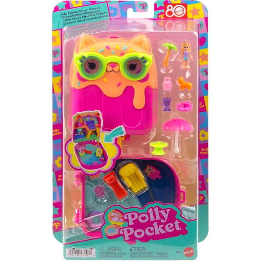 Polly Pocket - Kitty Popsicle Resort Compact Playset - Mattel