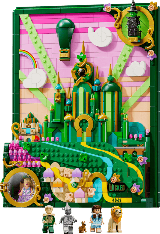 LEGO 75685 Emerald City Wall Art - Wicked