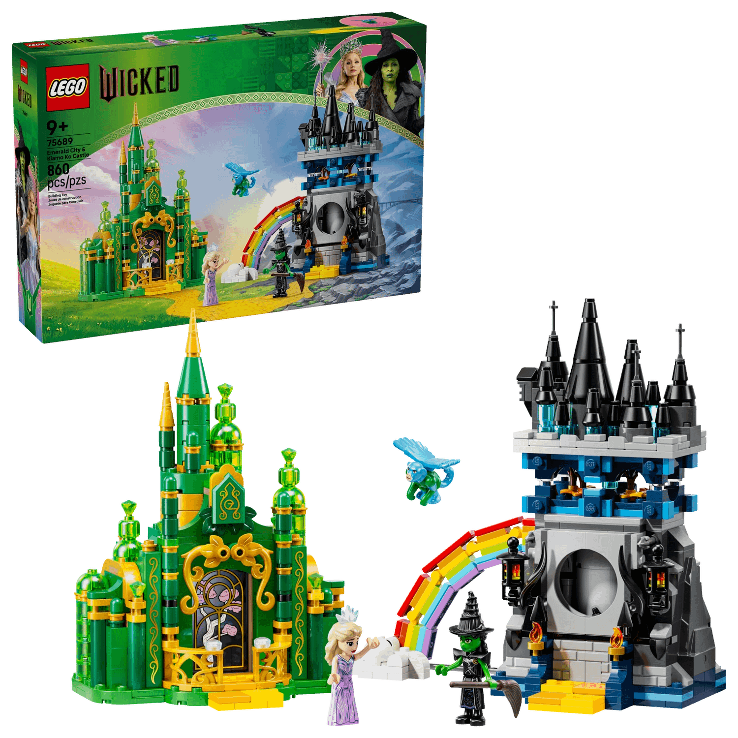 LEGO 75689 Emerald City & Kiamo Ko Castle - Wicked