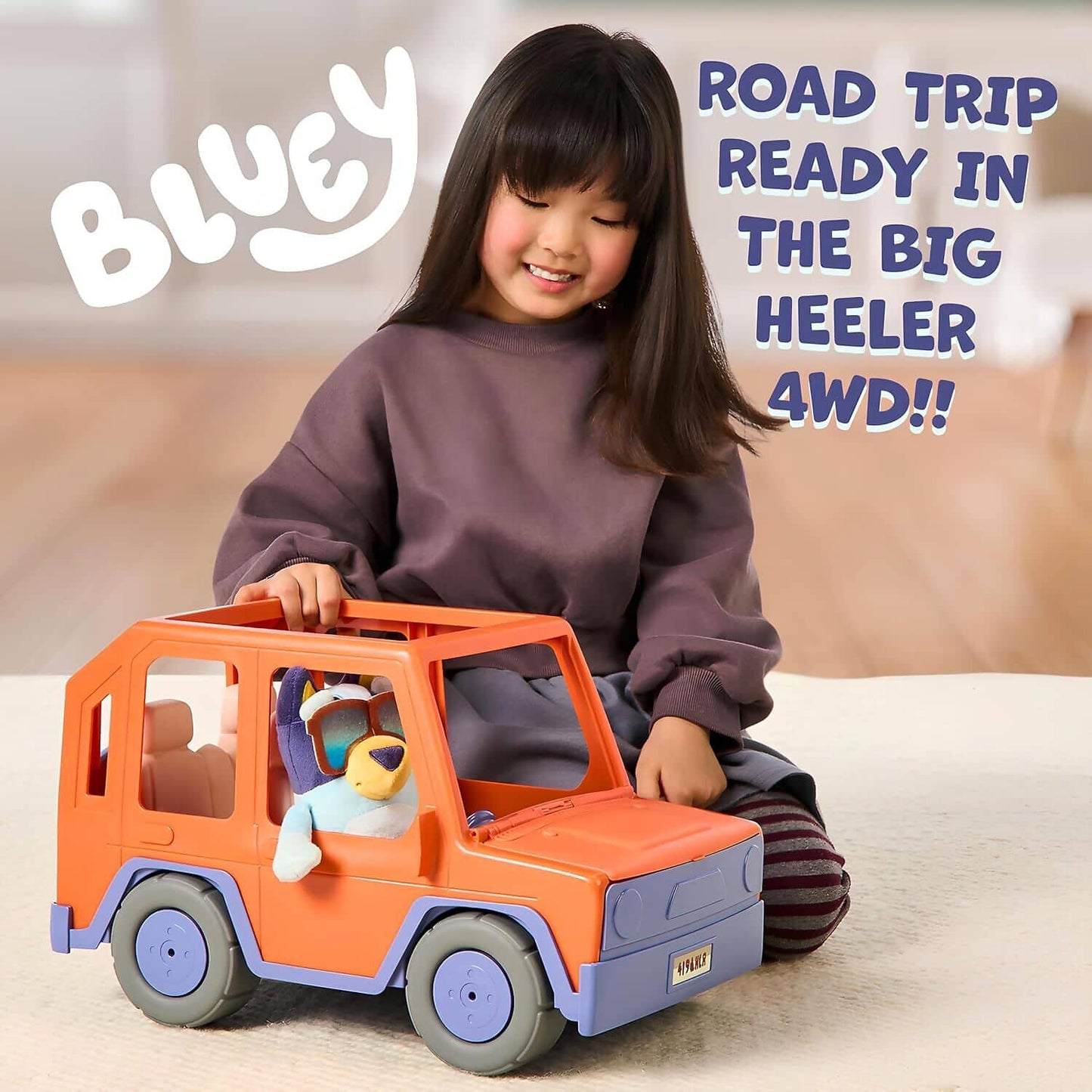 Bluey - Buddies Big Heeler 4WD & Bluey