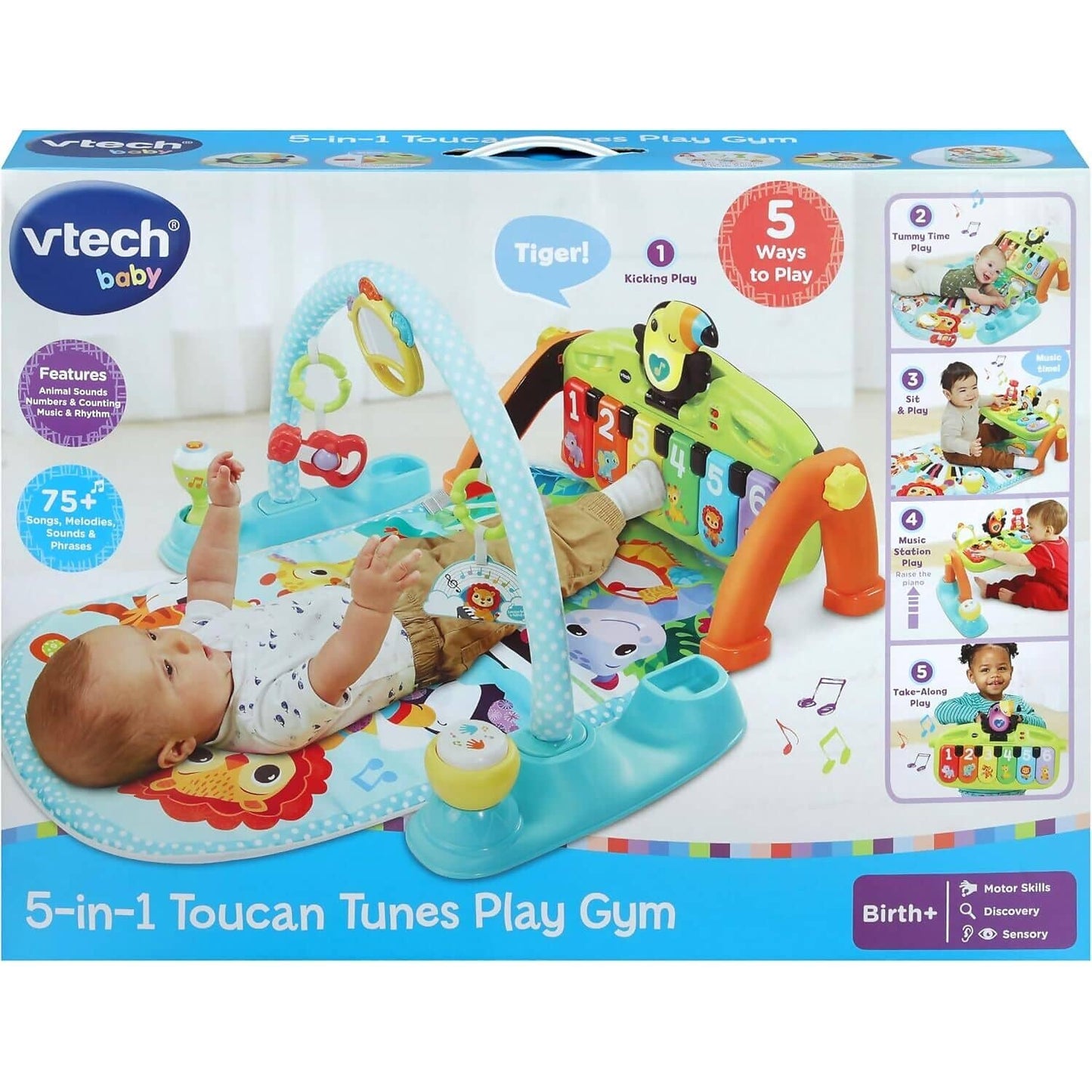 VTech -  Baby - 5-in-1 Toucan Tunes Play Gym