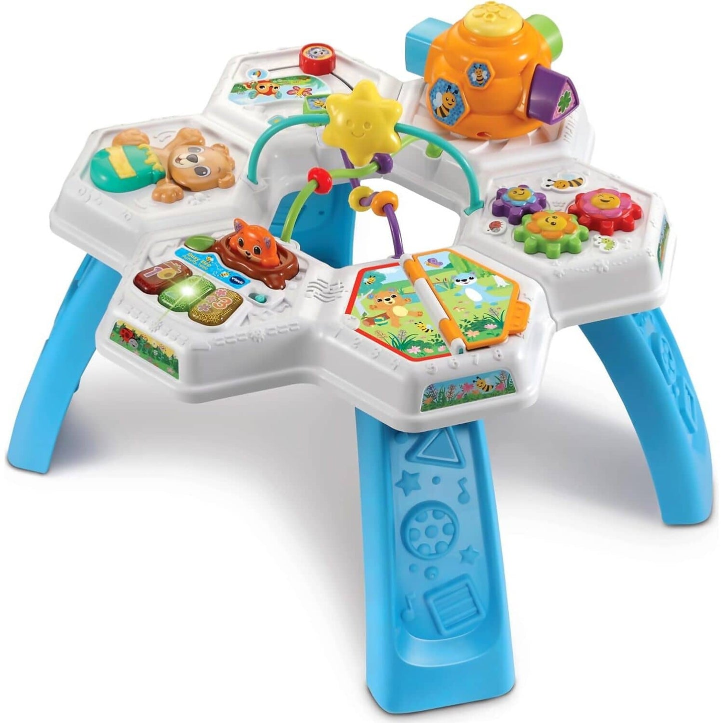 VTech -  Baby - Busy Bee Activity Table - Blue