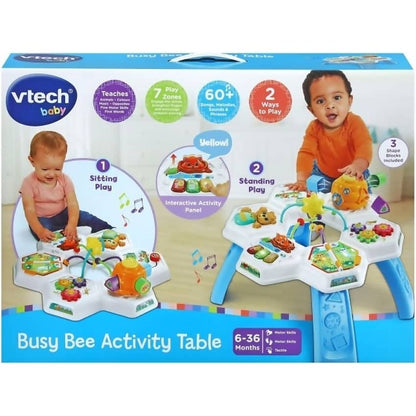 VTech -  Baby - Busy Bee Activity Table - Blue