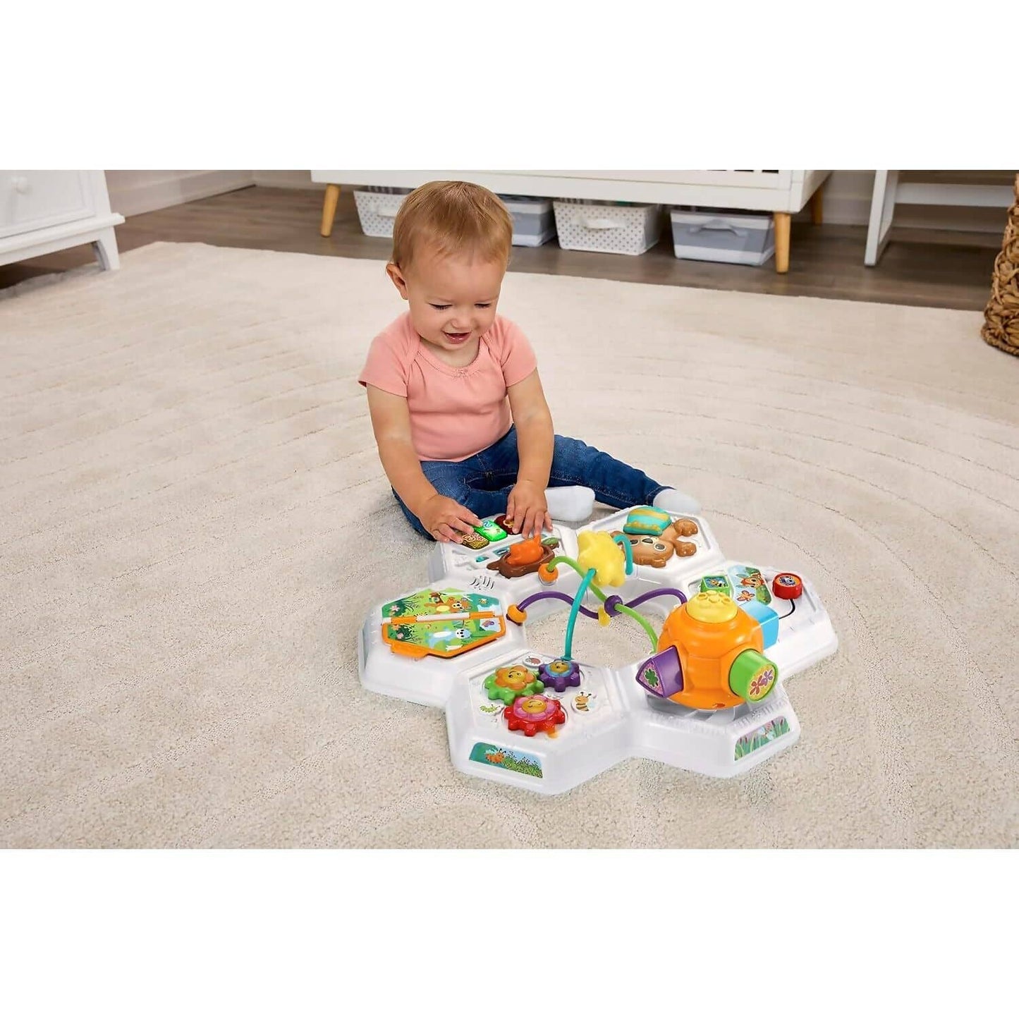 VTech -  Baby - Busy Bee Activity Table - Blue