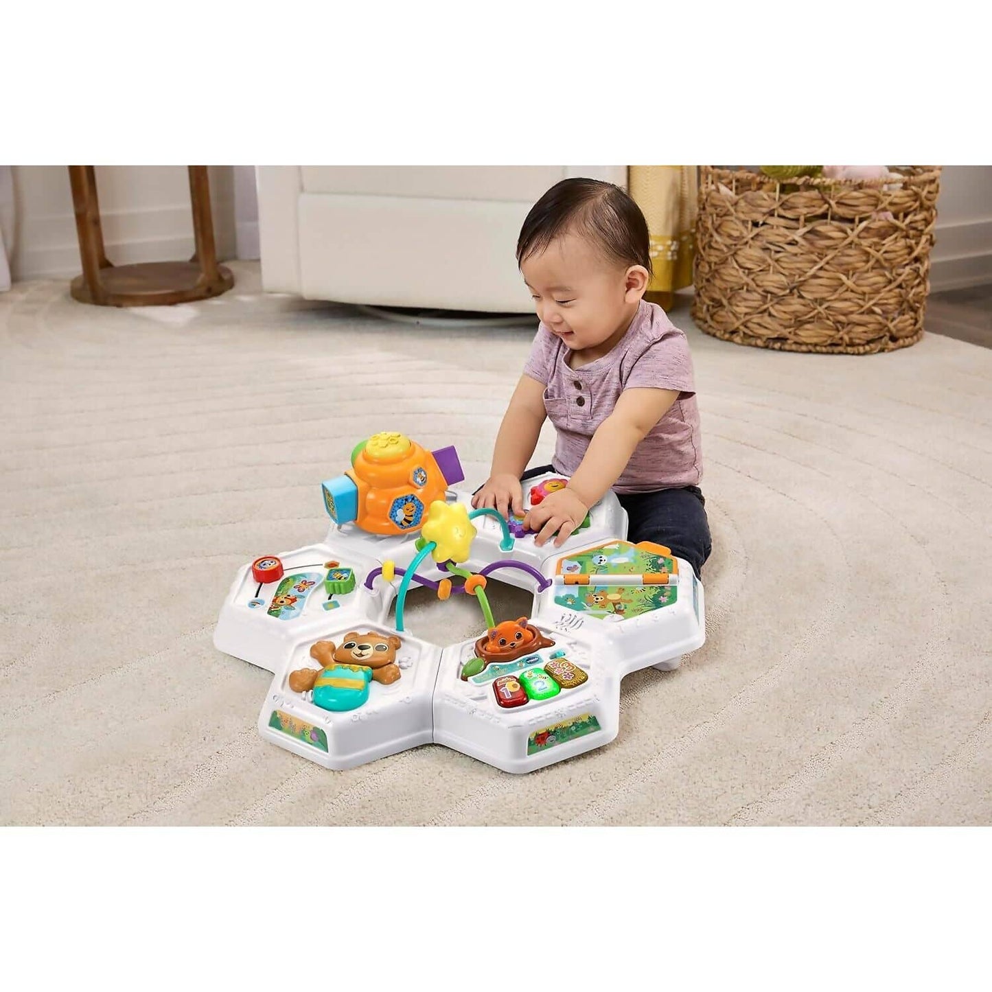 VTech -  Baby - Busy Bee Activity Table - Blue