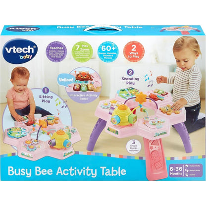 VTech -  Baby - Busy Bee Activity Table - Pink