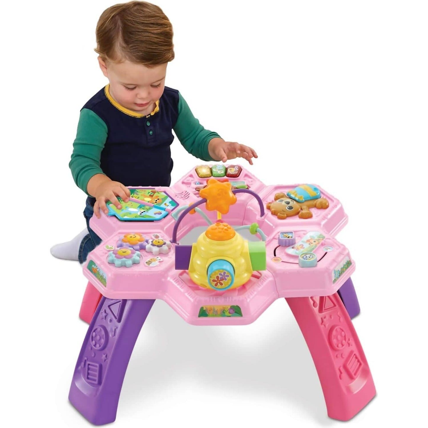 VTech -  Baby - Busy Bee Activity Table - Pink