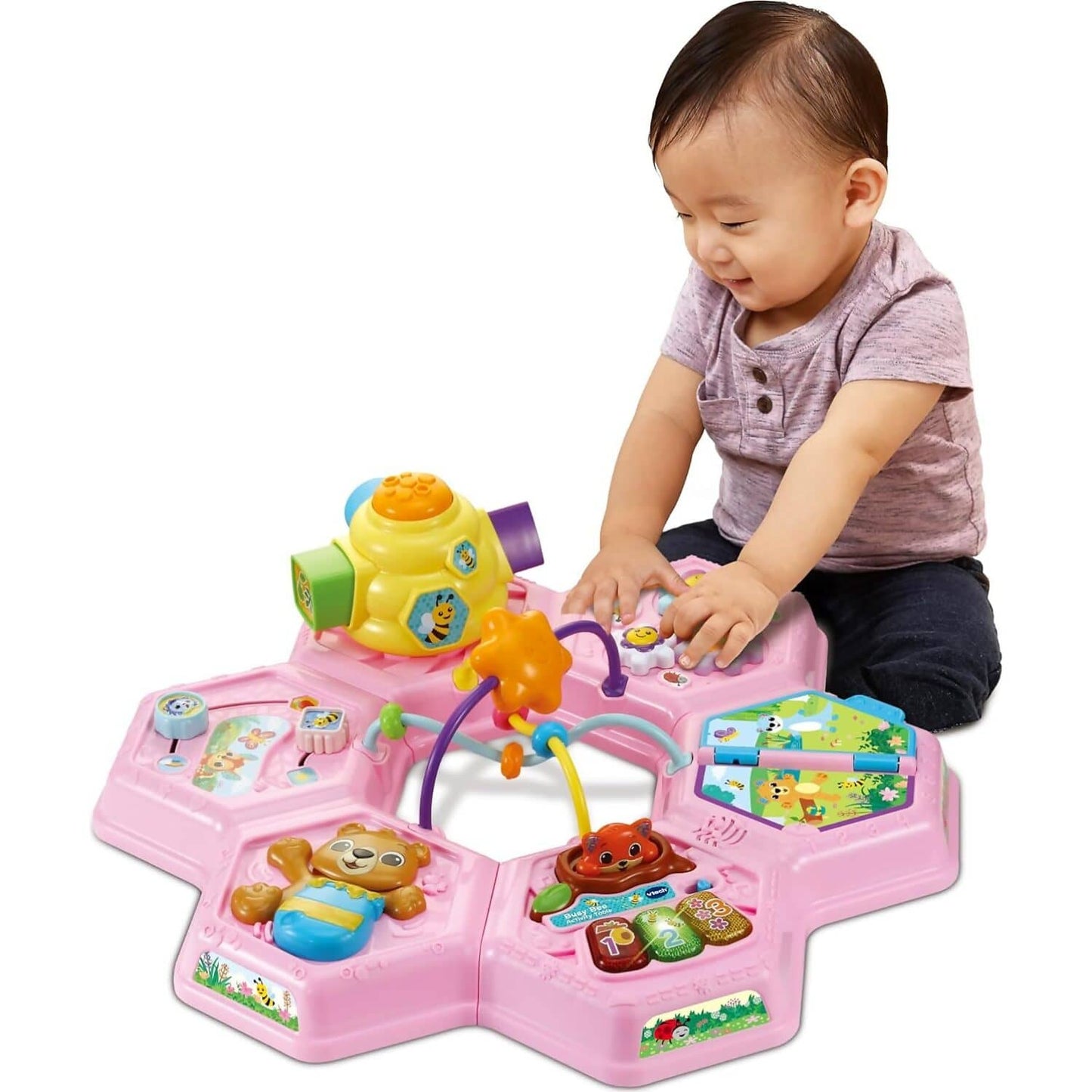 VTech -  Baby - Busy Bee Activity Table - Pink