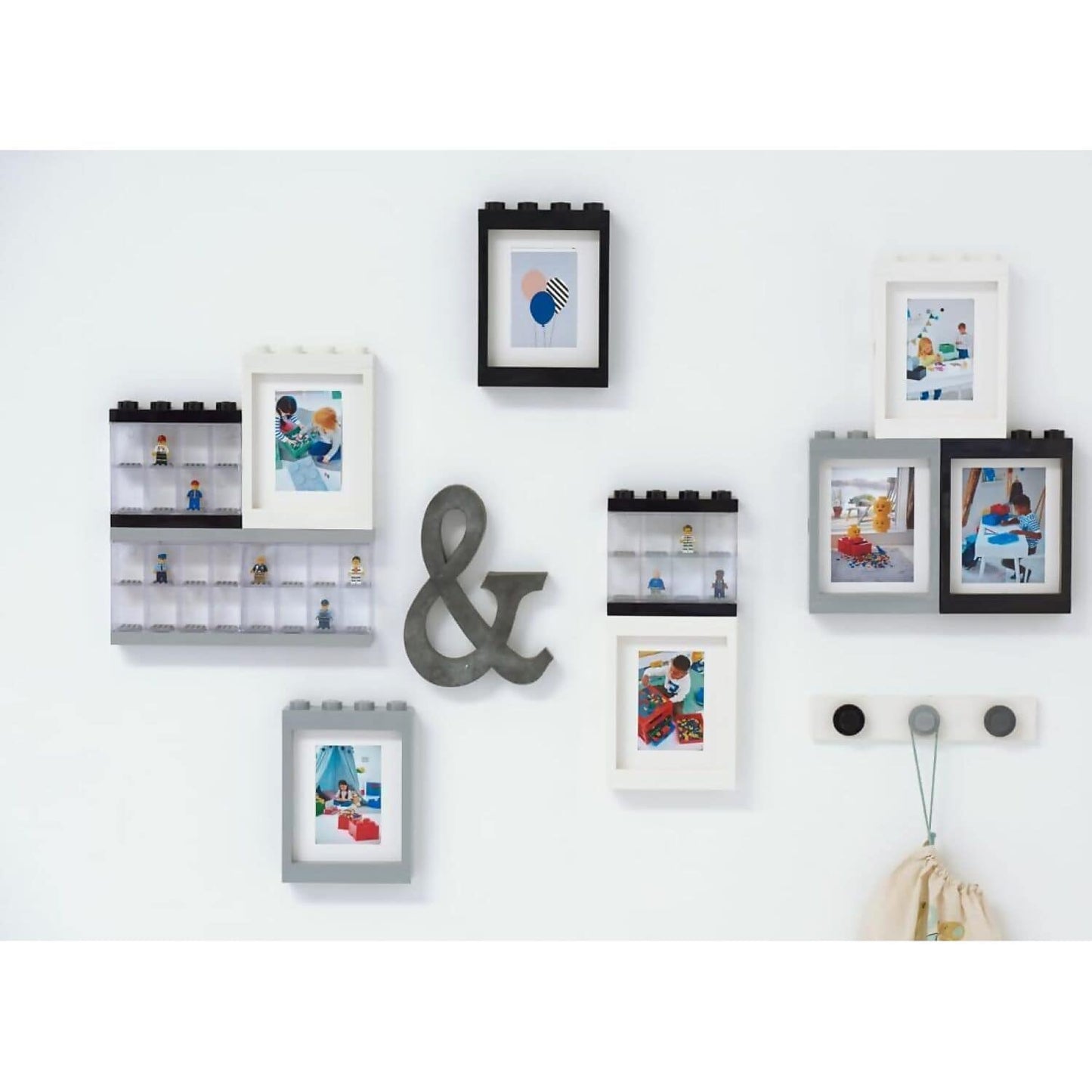 LEGO Minifigure Display Case 16 Black - Room Copenhagen