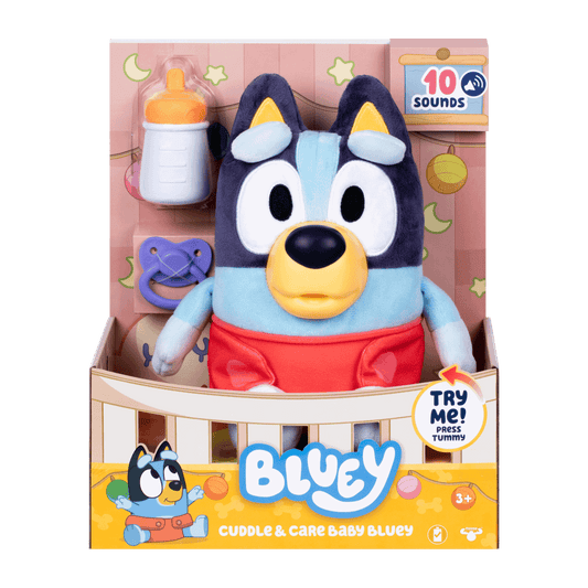 Bluey - Cuddle & Care Baby Bluey Plush