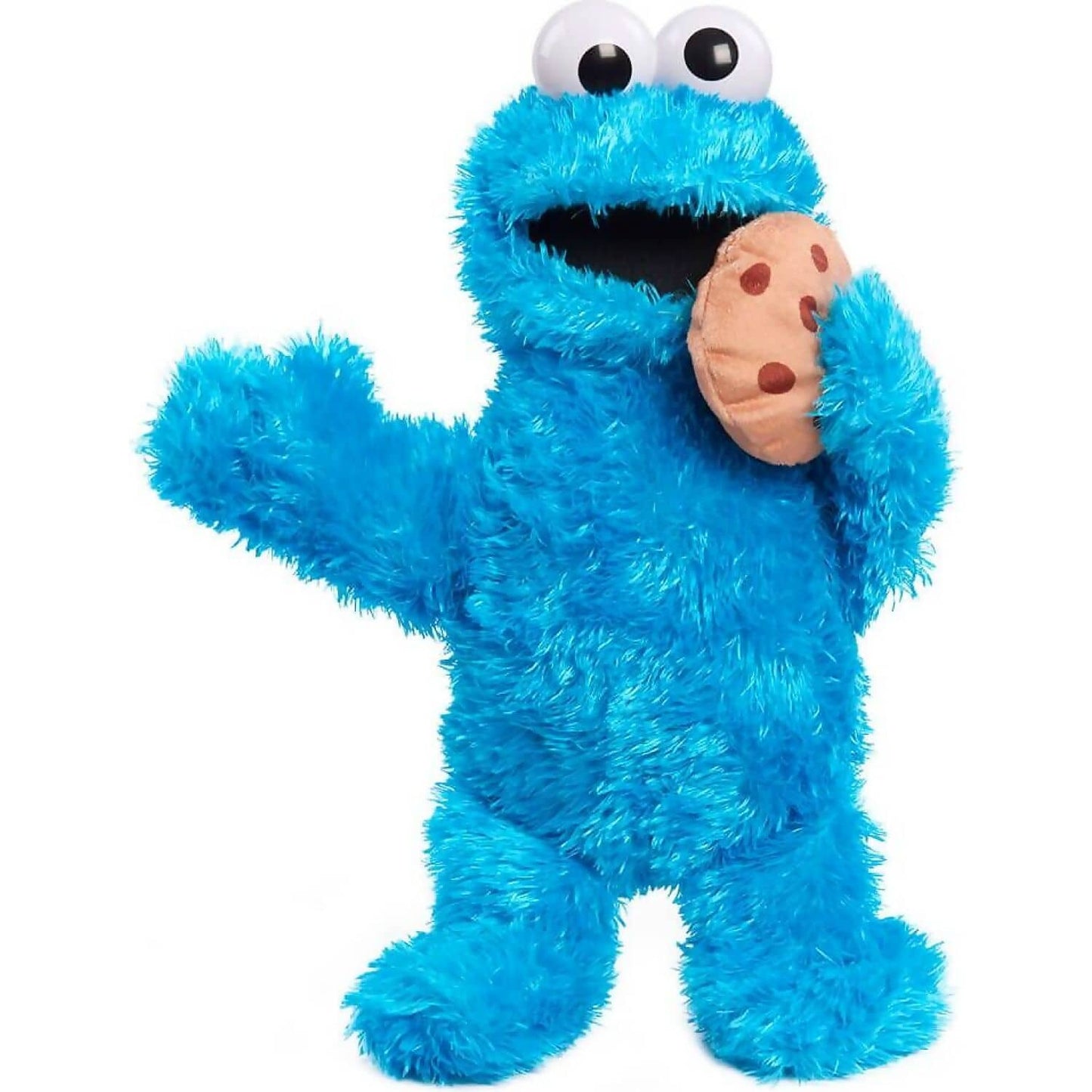 Sesame Street - Animated Nom Nom Cookie Monster Plush - Jasnor