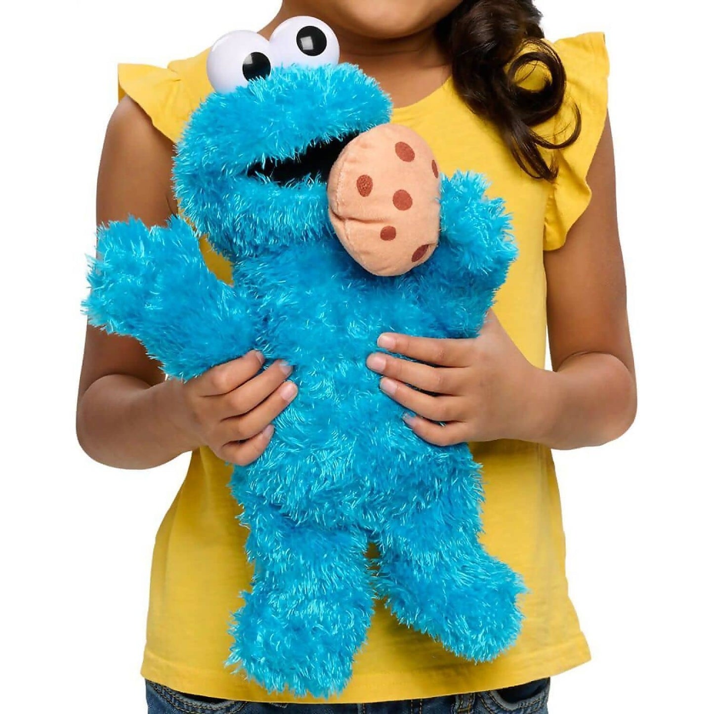 Sesame Street - Animated Nom Nom Cookie Monster Plush - Jasnor