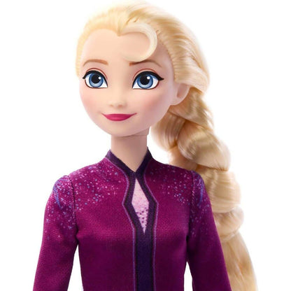 Disney -  Frozen - Elsa Fashion Doll & Polar Bear Cub Figure With 4 Nurturing Accessories