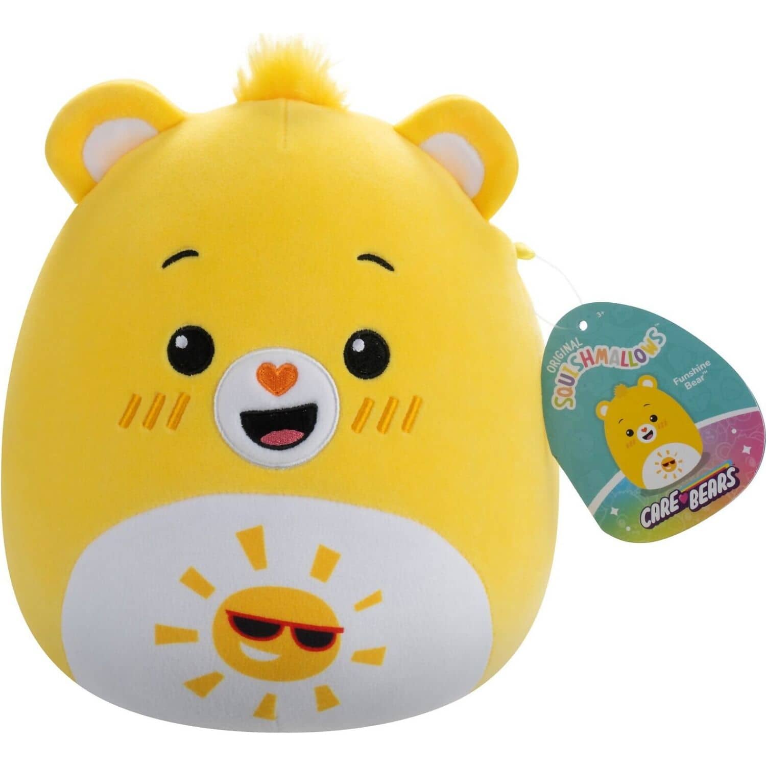 Squishmallows - Care Bears Funshine Bear 8-Inch Plush – Toys and Hobbys ...