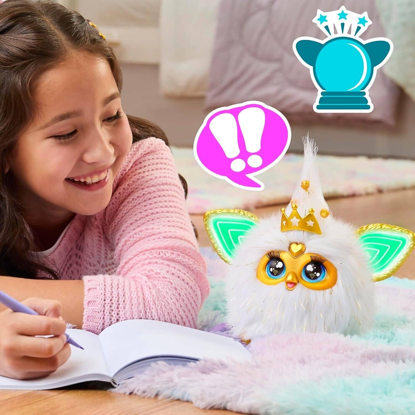 Furby - Gold Glam Interactive Toy Plush - Hasbro