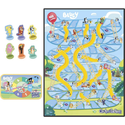 Bluey - Bluey Chutes & Ladders Classic Board Game - Hasbro Games