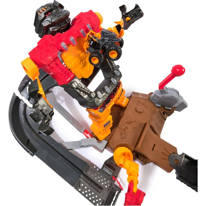 Monster Jam - Smash & Bash SmashBot Playset with Launcher - Spin Master