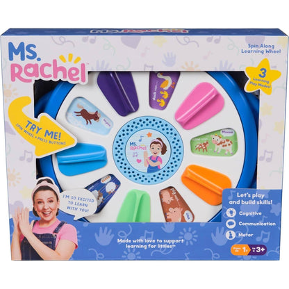 Ms. Rachel - Spin & Sing Along Learning Wheel - Spin Master