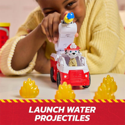 Paw Patrol - Fire Rescue: Fire Rescue Command Center with Marshall Figure Playset - Spin Master