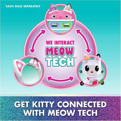 Gabby's Dollhouse - The Movie Meow-mazing Interactive Pandy Paws Plush Kitty - Spin Master