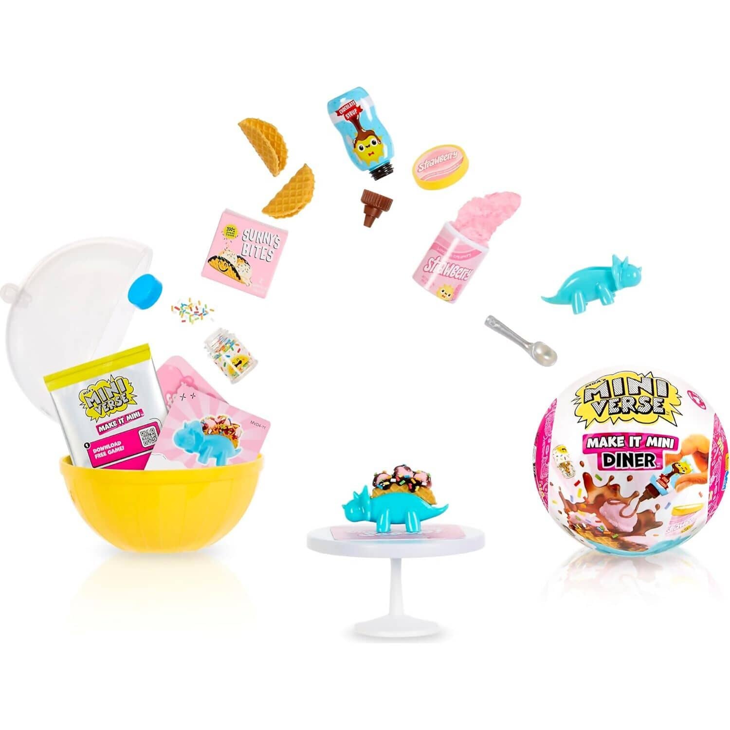 MGA's - Miniverse Make It Mini Diner Series 4 Collectibles Blind Capsule