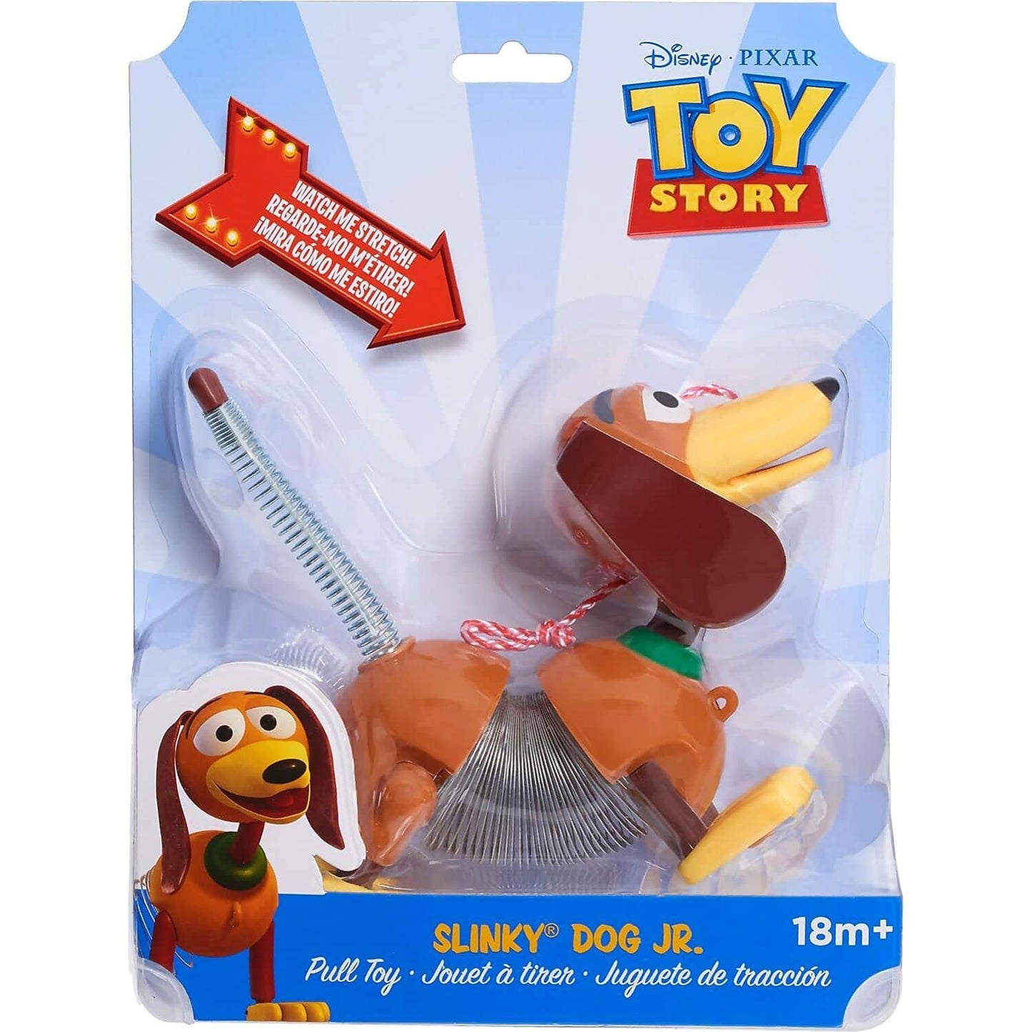 Disney -  Pixar - Toy Story Slinky Dog Jr. Pull Toy