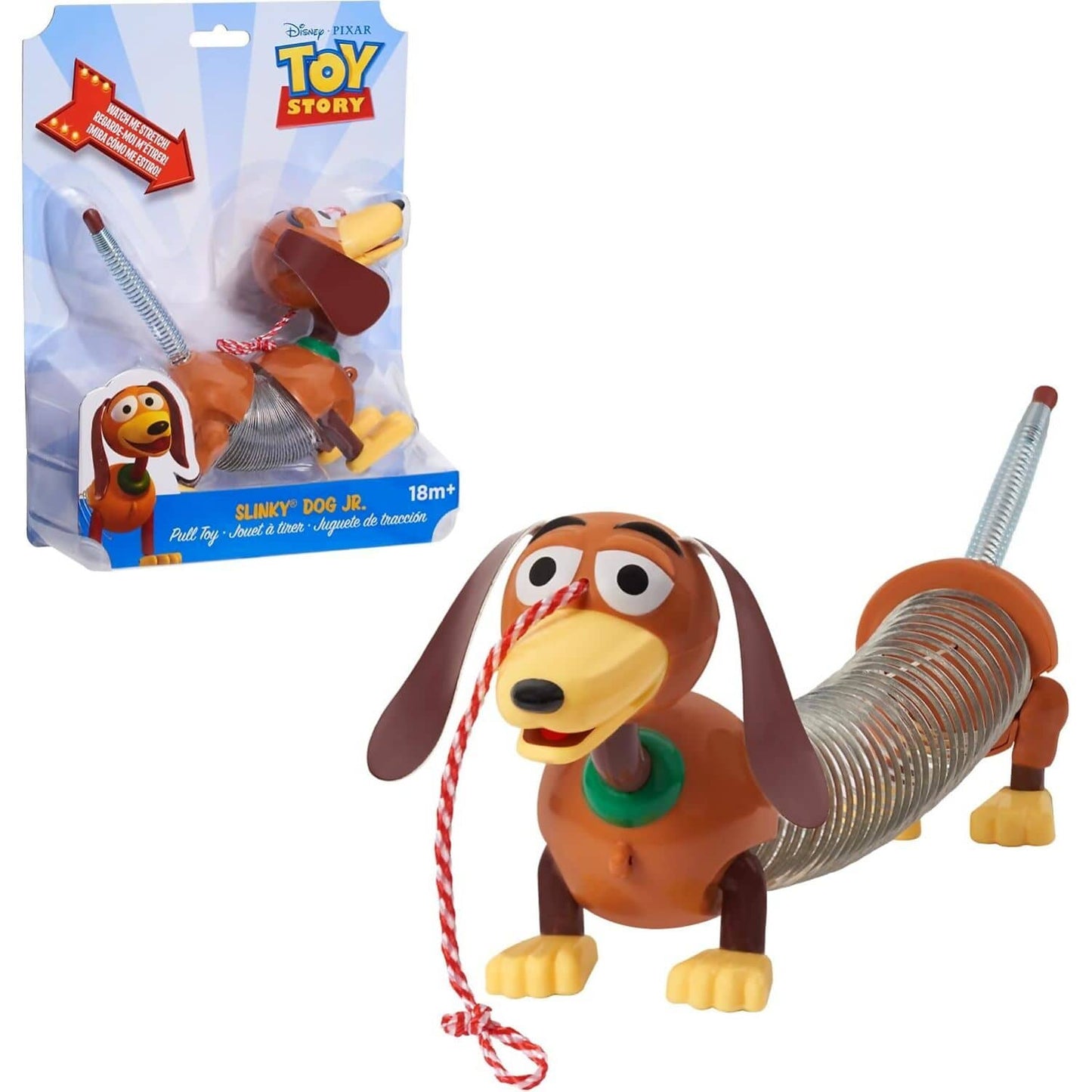 Disney -  Pixar - Toy Story Slinky Dog Jr. Pull Toy