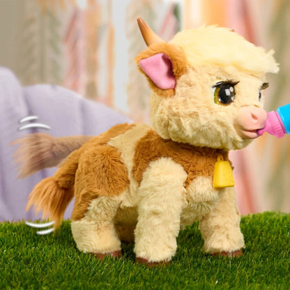 FurReal - Maggie the Feed & Follow Cow Interactive Plush
