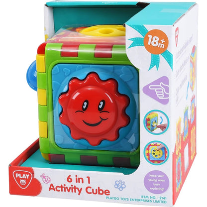Playgo Toys Ent. Ltd  -  6-In-1 Activity Cube