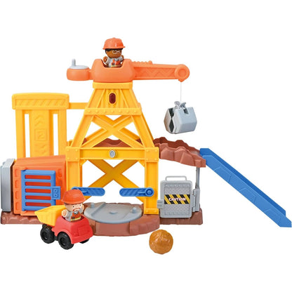 Playgo Toys Ent. Ltd  -  Construction Site 8 Pcs Playset