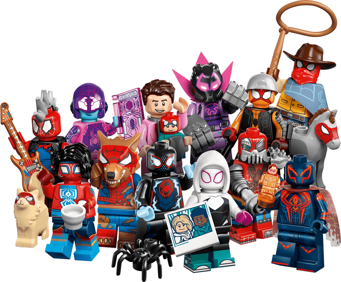 LEGO 71050 Spider-Man: Across the Spider-Verse - Minifigures