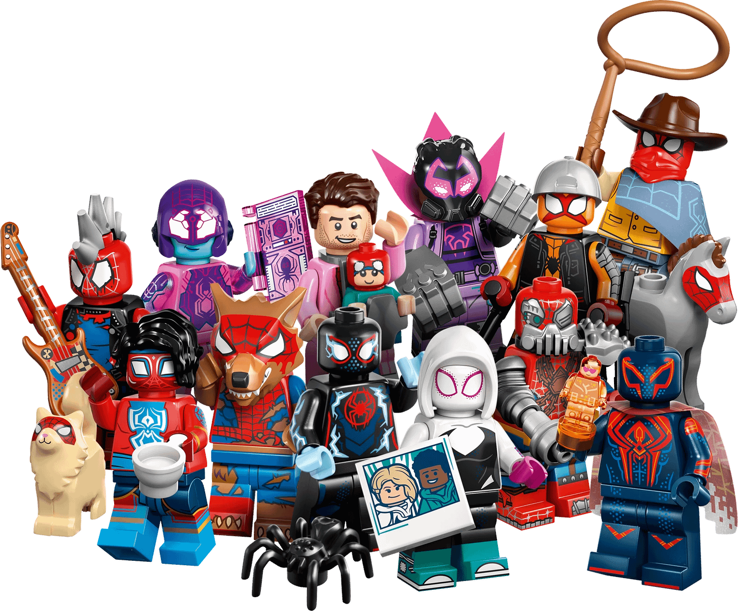 LEGO 71050 Spider-Man: Across the Spider-Verse - Minifigures