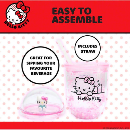 Hello Kitty -  and Friends - Hello Kitty Boba Cup 350ml - Jasnor
