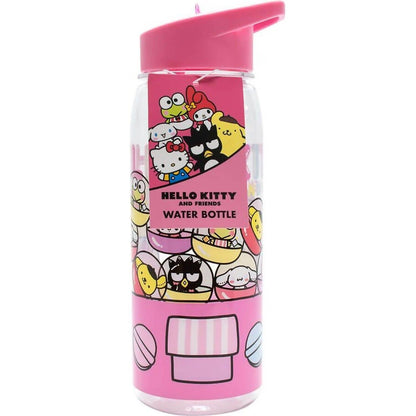 Hello Kitty -  and Friends - Hello Kitty Flip Top Bottle 650ml - Jasnor