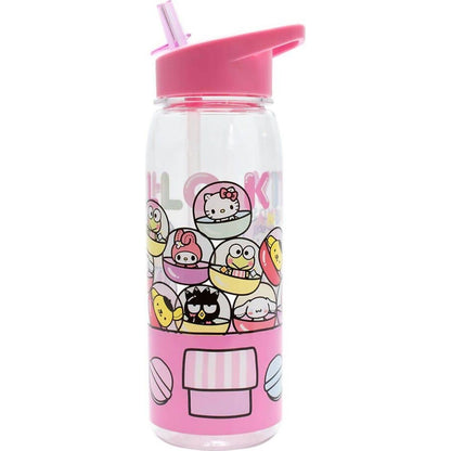 Hello Kitty -  and Friends - Hello Kitty Flip Top Bottle 650ml - Jasnor