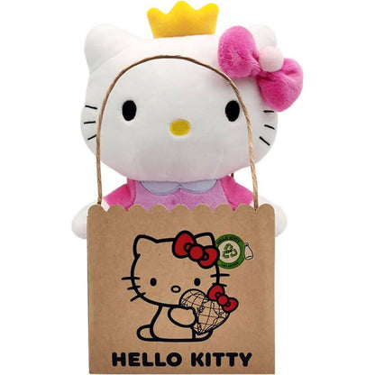 Hello Kitty - And Friends - Hello Kitty Princess Eco Large 24cm Plush - Jasnor