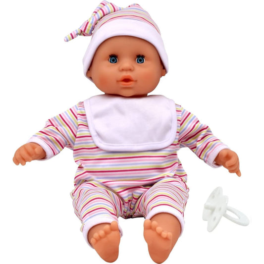 DollsWorld - Baby Babble with Sound Effects - Soft Bodied Doll 38cm