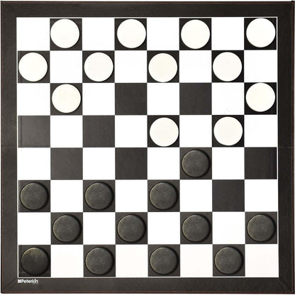 Peterkin - Draughts Checkers Game Gift Box