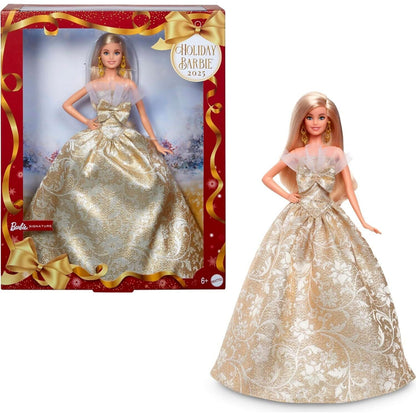 Barbie - Barbie Signature Holiday 2025 Collector Blonde Fashion Doll - Mattel