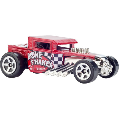 Hot Wheels - Mattel 80th Anniversary 5-Pack of 1:64 Scale Toy Cars With Collectible Deco