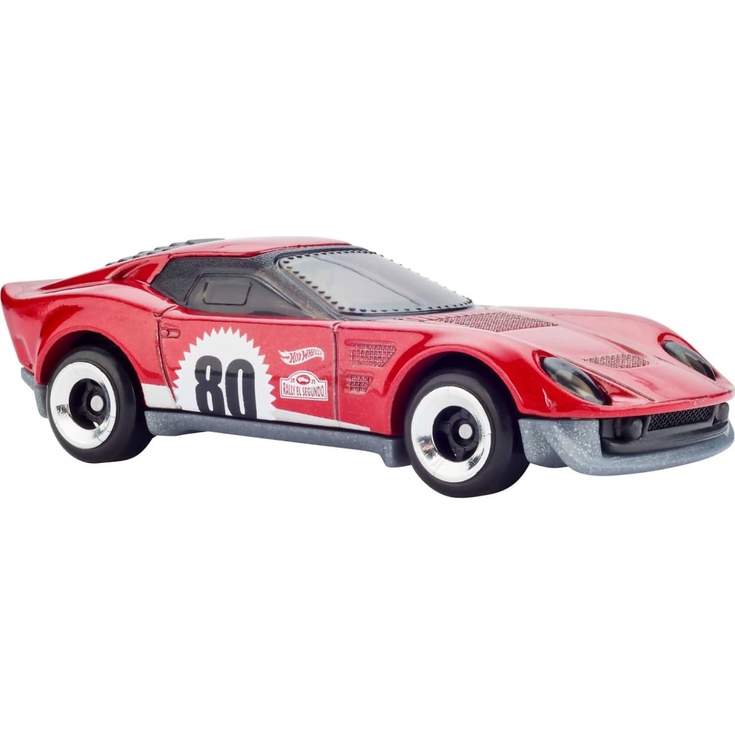 Hot Wheels - Mattel 80th Anniversary 5-Pack of 1:64 Scale Toy Cars With Collectible Deco