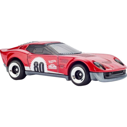 Hot Wheels - Mattel 80th Anniversary 5-Pack of 1:64 Scale Toy Cars With Collectible Deco