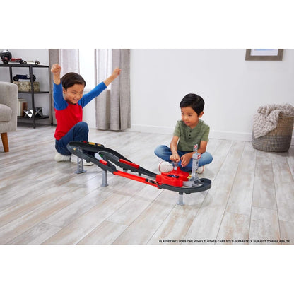 Hot Wheels - Racing Formula 1 Sprint Race Circuit Track Set with 3 Die-Cast Toy Cars in 1:64 Scale - Mattel