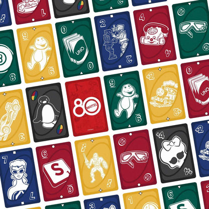 UNO - Mattel 80th Ruby Red Card Game