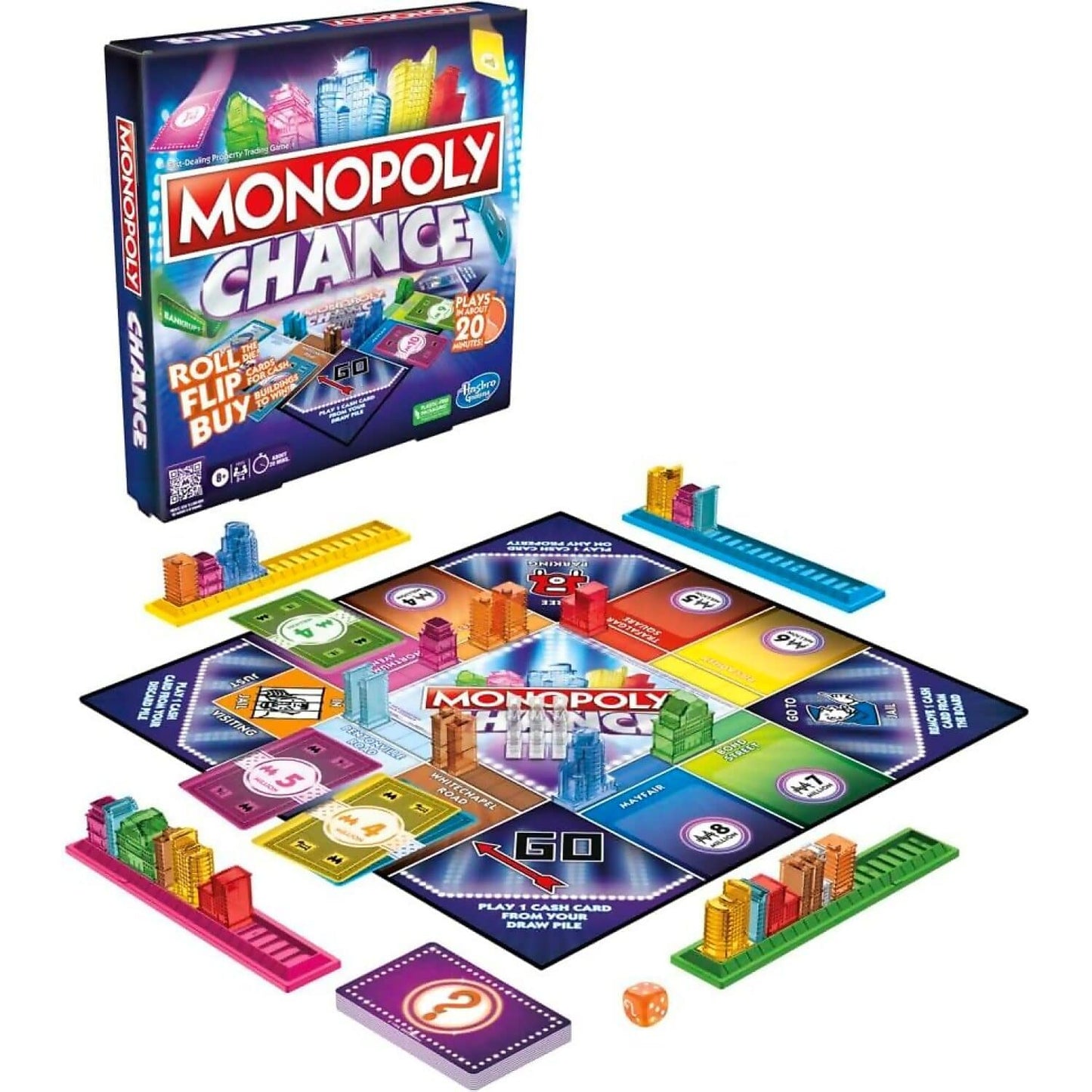 Hasbro -  Gaming - Monopoly Chance Board Game