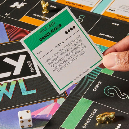 Hasbro -  Gaming - Monopoly Board Crawl Party Drinking Game for Adults
