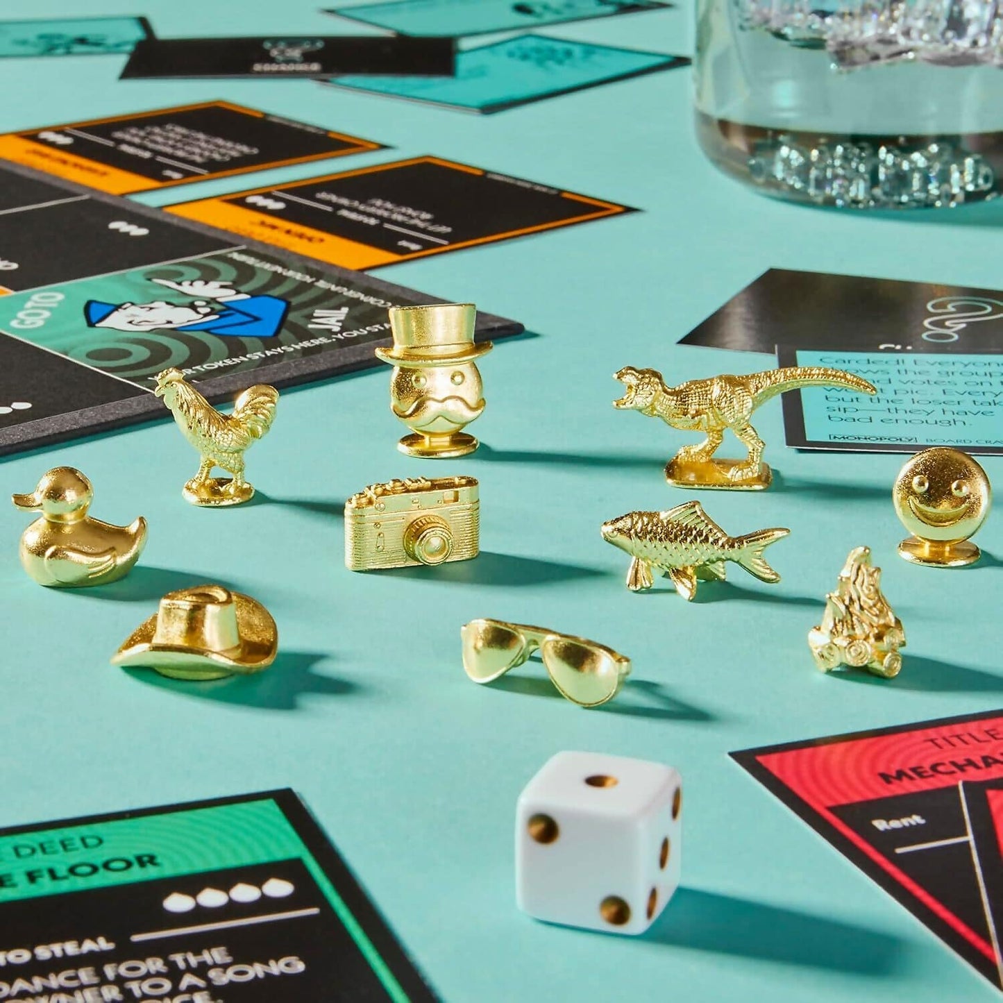 Hasbro -  Gaming - Monopoly Board Crawl Party Drinking Game for Adults