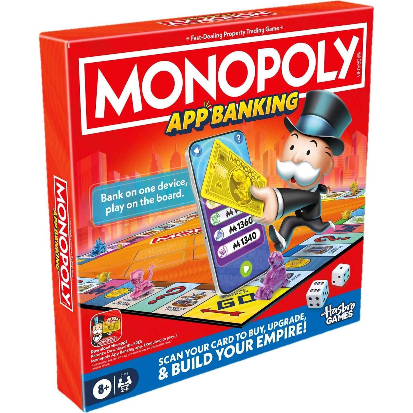 Hasbro -  Gaming - Monopoly App Banking Board Game