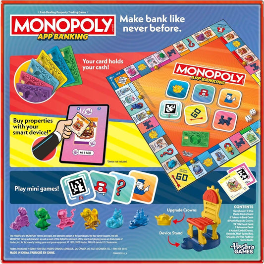 Hasbro -  Gaming - Monopoly App Banking Board Game